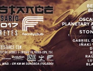 ENE5 17 Aniversario R’xxistance – Family Club