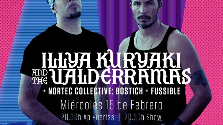 Nortec Collective: Bostich + Fussible se incorporan a los shows de Illya Kuryaki and the Valderramas en Madrid y Barcelona