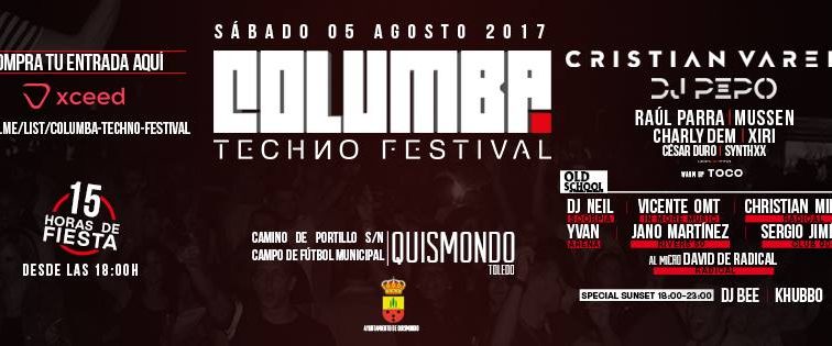 AG O5 Columba Techno Festival 2017
