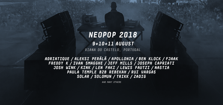 NEOPOP FESTIVAL anuncia nuevos ARTISTAS CONFIRMADOS para su edición 2018