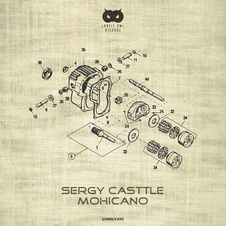 COVER SERGY CASTTLE MOHICANO EP