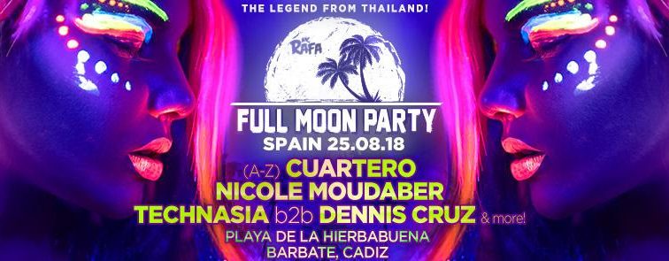 Full Moon Party llega a España desde Tailandia