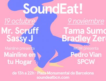 SoundEat cierra la temporada con dos fechas otoñales, el 19 de octubre y el 9 de noviembre