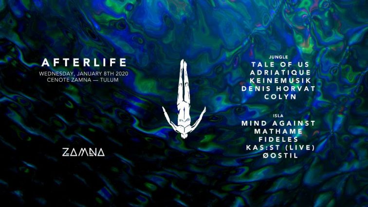 Afterlife desvela su line-up completo para Zamna Tulum