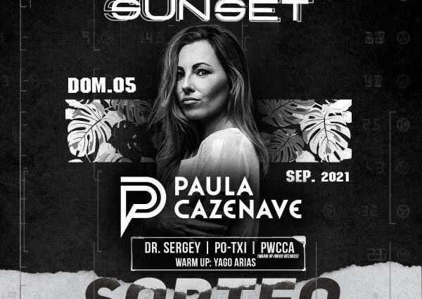 Paula Cazenave en Sunset by Enjoy Bonamara el domingo 5 de septiembre.