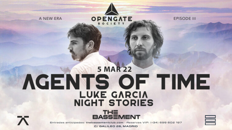 Opengate Society debuta en 2022 en The Bassement Club con Agents Of Time