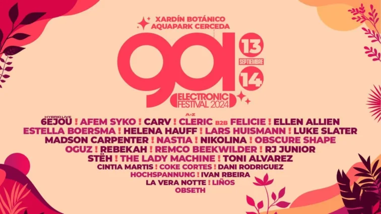 Go! Electronic Festival se presenta en Galicia los próximos 13 y 14 de septiembre