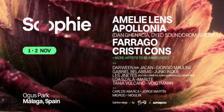 AMELIE LENS, FARRAGO Y APOLLONIA PRINCIPALES INVITADOS DE SOPHIE FESTIVAL HALLOWEEN 2024