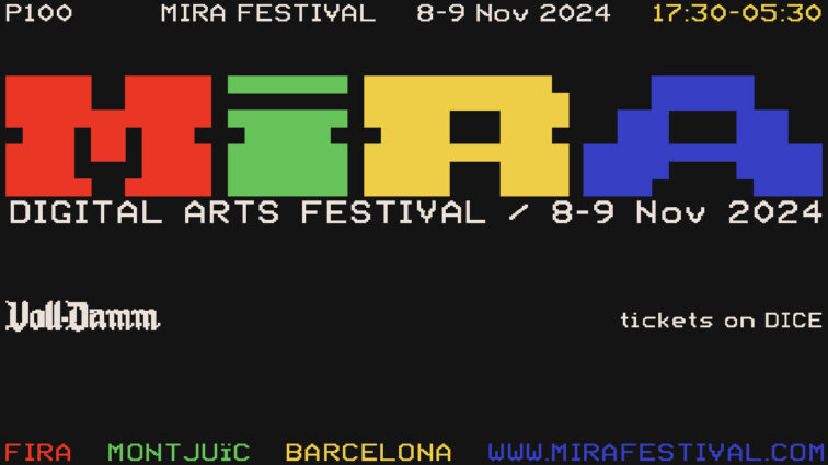 MIRA WEEK 2024 DEL 4 AL 10NOV EN BCN CON MIRA FESTIVAL LOS 8 Y 9 EN LA FIRA MONTJUICH