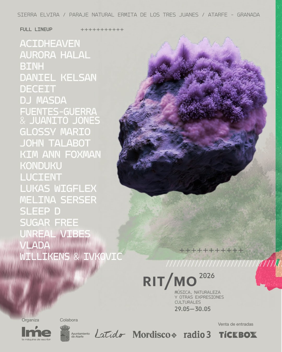 DJ Masda, John Talabot y Melina Serser cierran el cartel de RIT/MO 2026